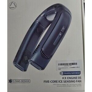 NECK COOLING FAN ICE ENGINE 05 FIVE CORE ICE SENSING FAN. NEW WITH BOX.